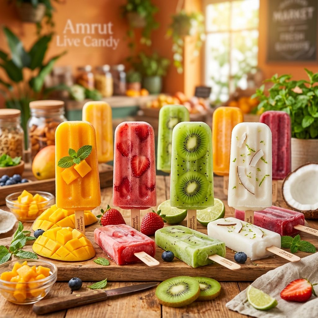 Amrut Live Candy - Natural Fruit Ice Candy in Ahmedabad